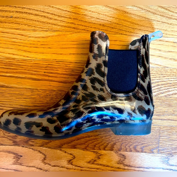 J. Crew Leopard Rain Boots - Picture 2 of 6